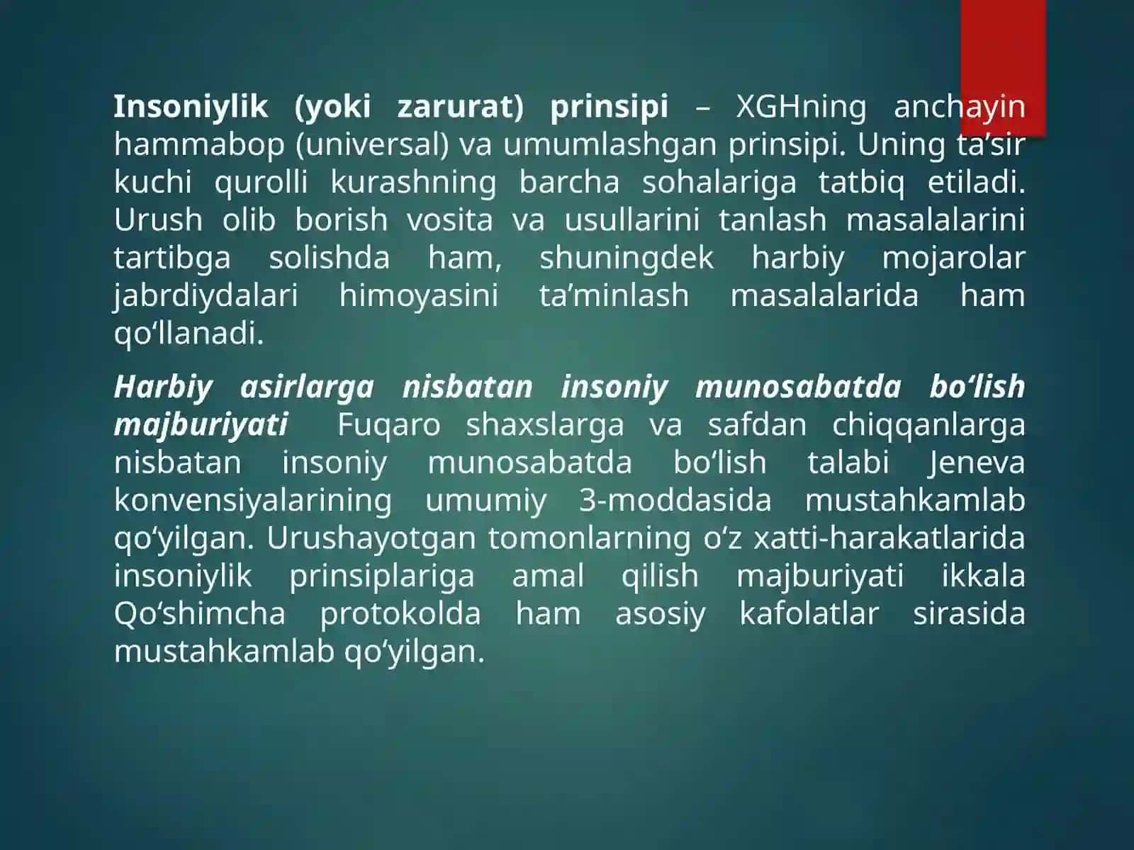 XAlqaro gumanitar huquqi 3