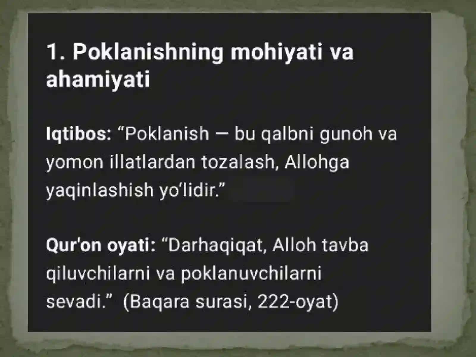 Ruhiy tarbiya va poklanish 3