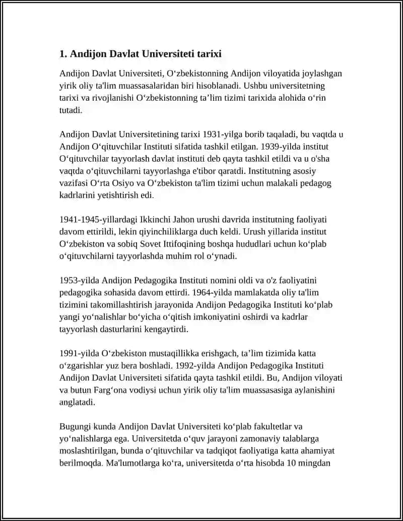 ANDIJON DAVLAT UNIVERSITY 3