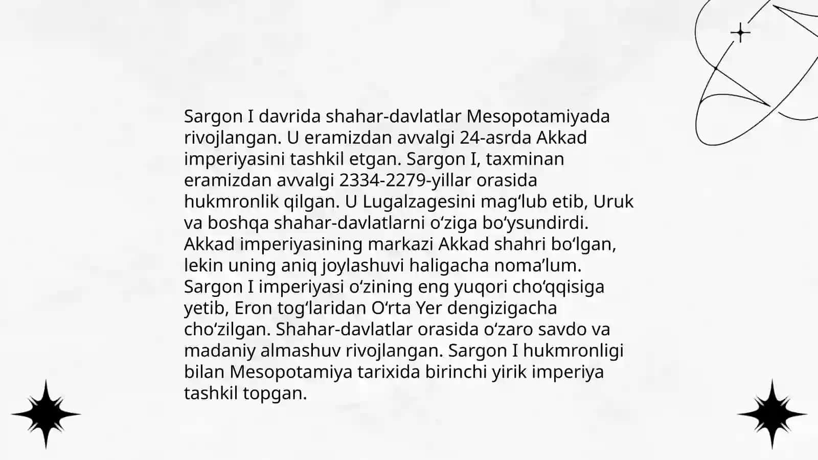 Sargon I davrida shahar-davlatlar 3
