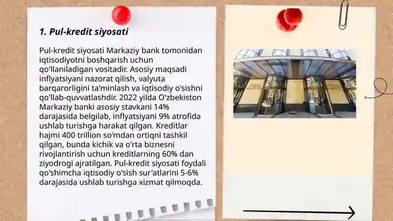 Pul-kredit siyosati 3