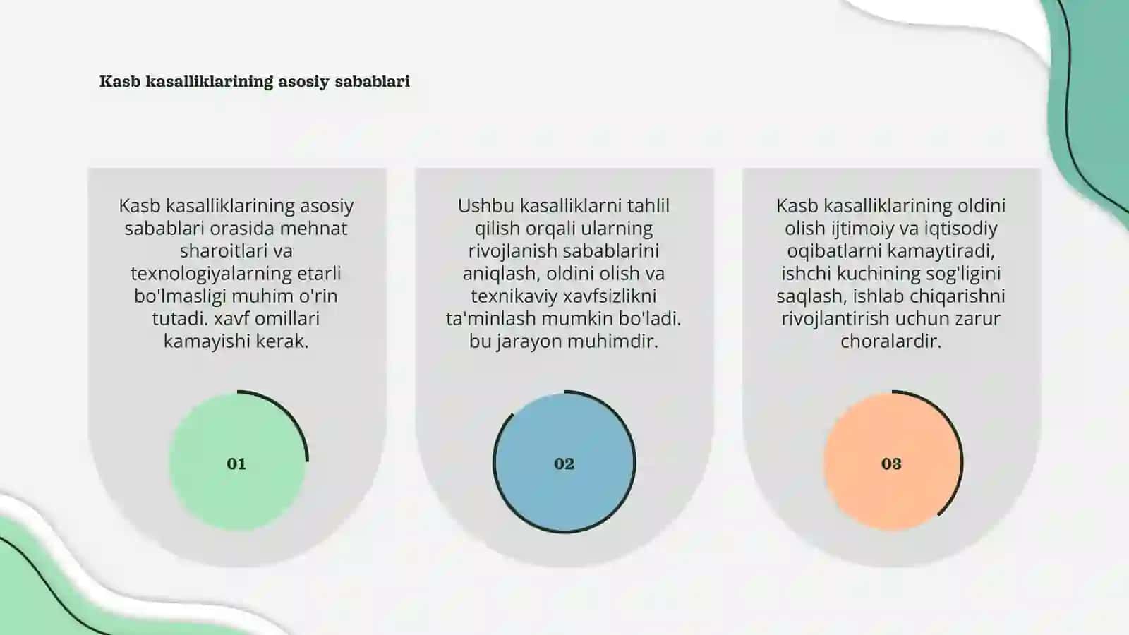 Kasb kasalliklari va ularni oldini olish 3