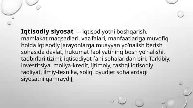 IQTISОDIУОT SIУОSАTGА 3