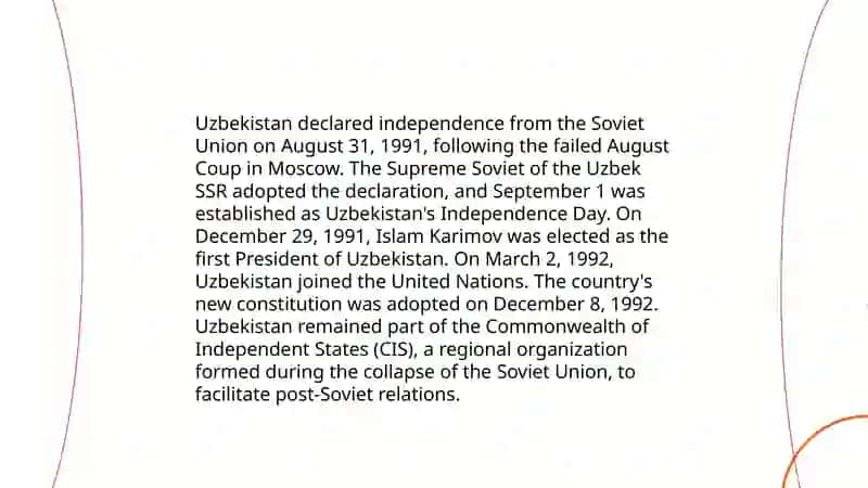 Independence Day of Uzbekistan 3