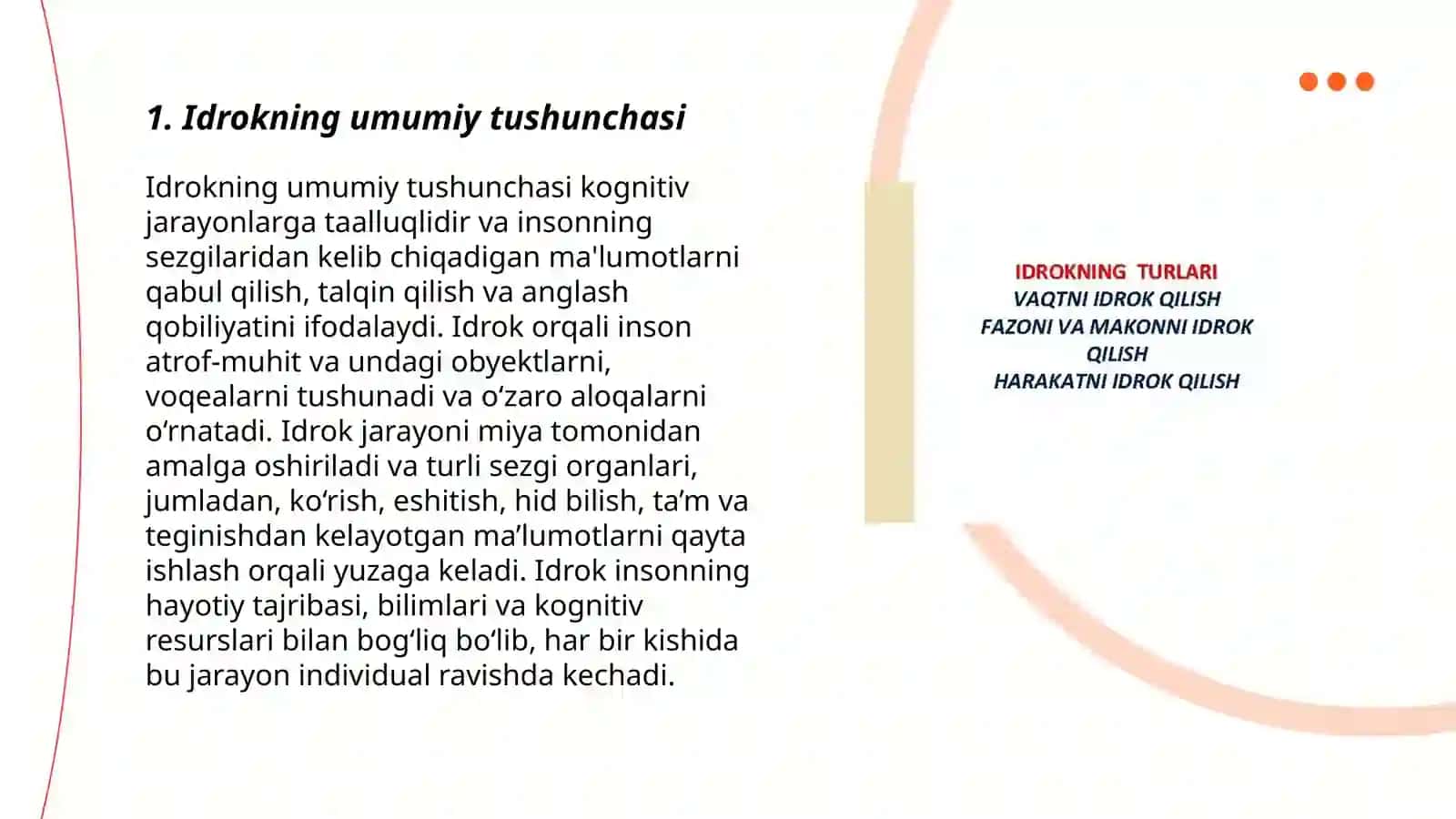 Idrokning turlari 3