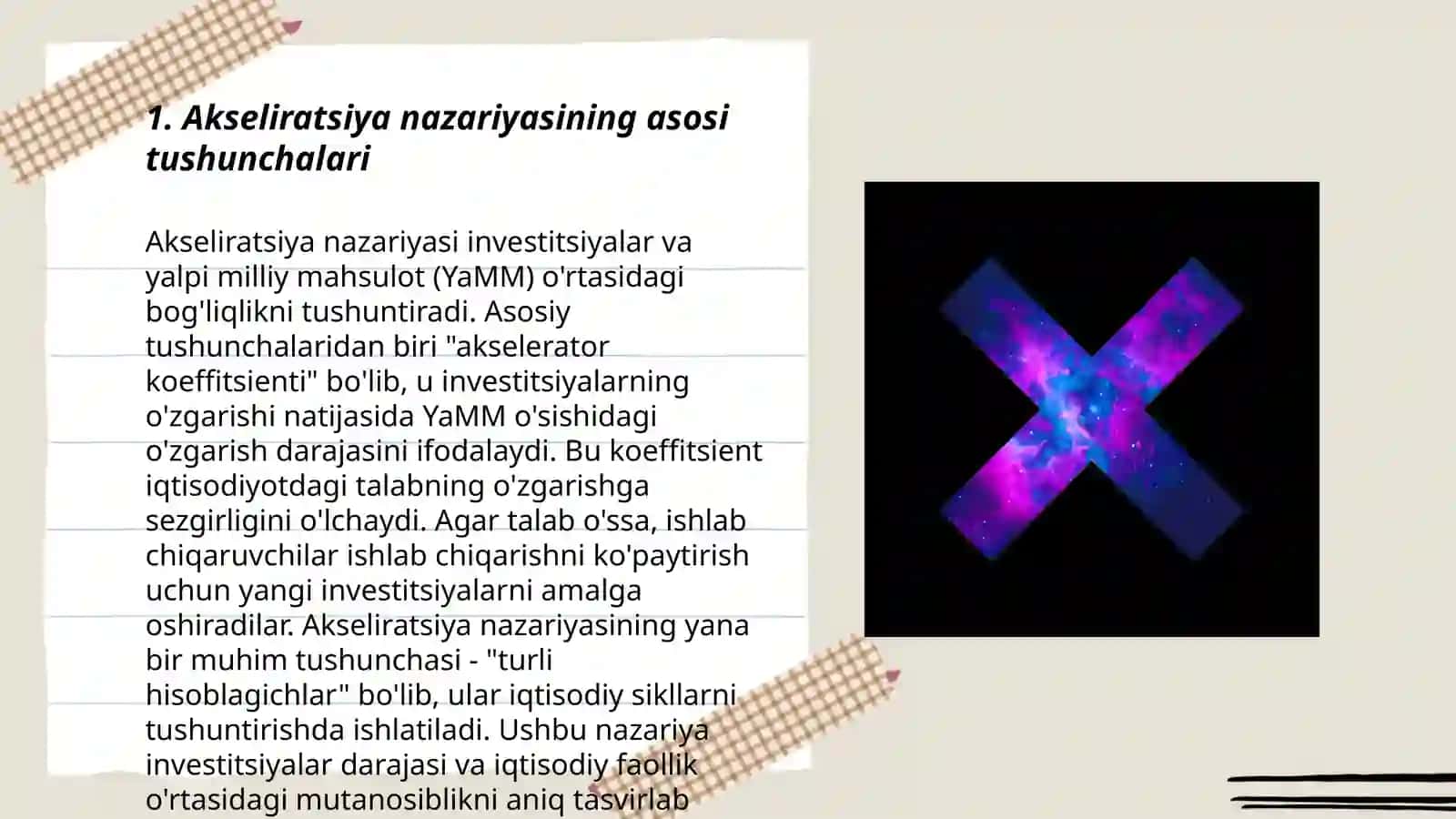 Akseliratsiya Nazariyasi 3