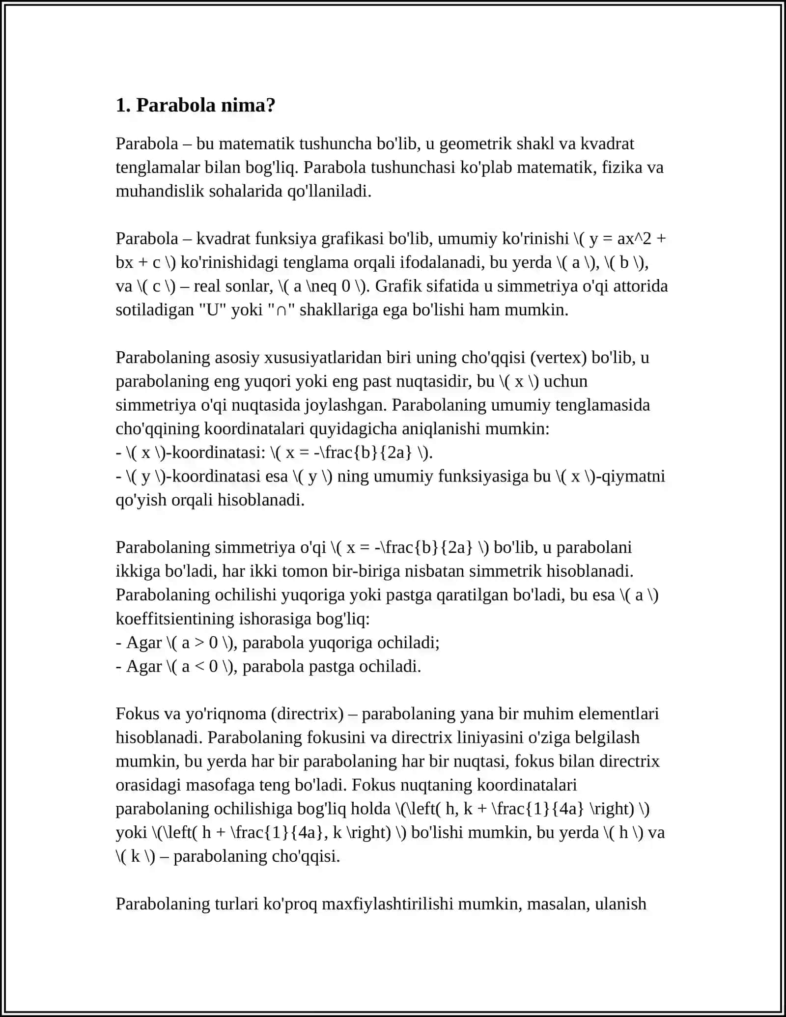 PARABULA 3