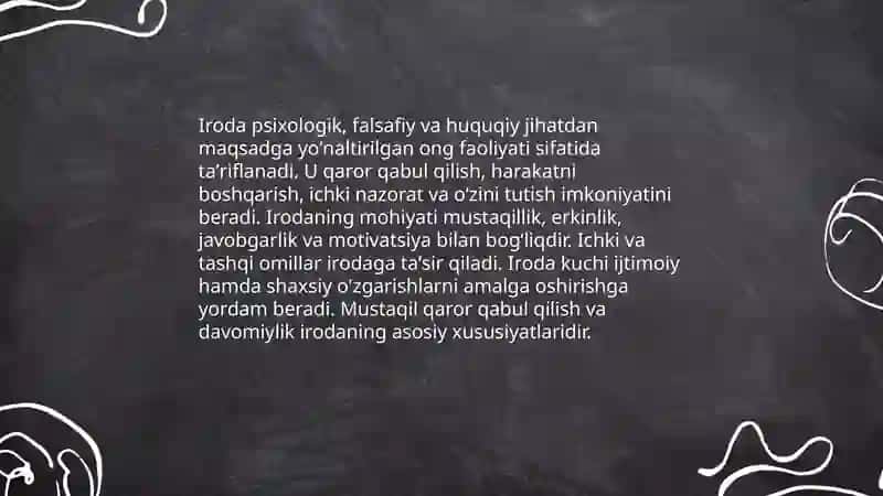 Iroda haqida tushuncha 3