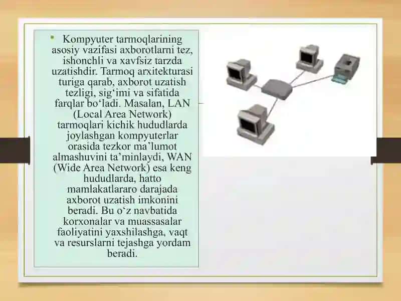 Kompyuter tarmoqlari ma’lumotlari bazasi 3