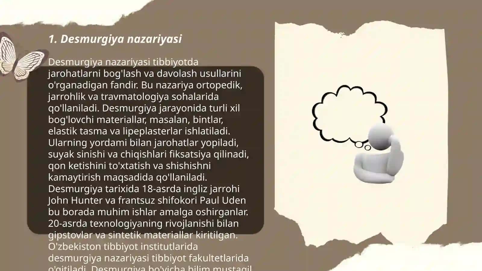 Desmurgiya nazariyasi 3