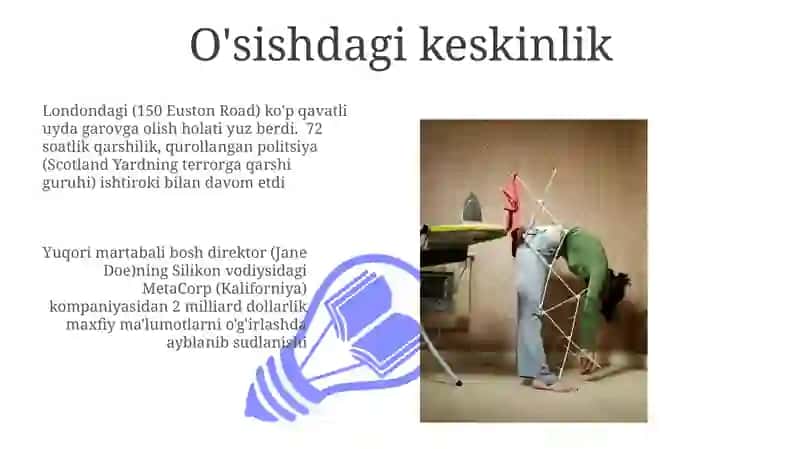O'sishdagi keskinlik 3