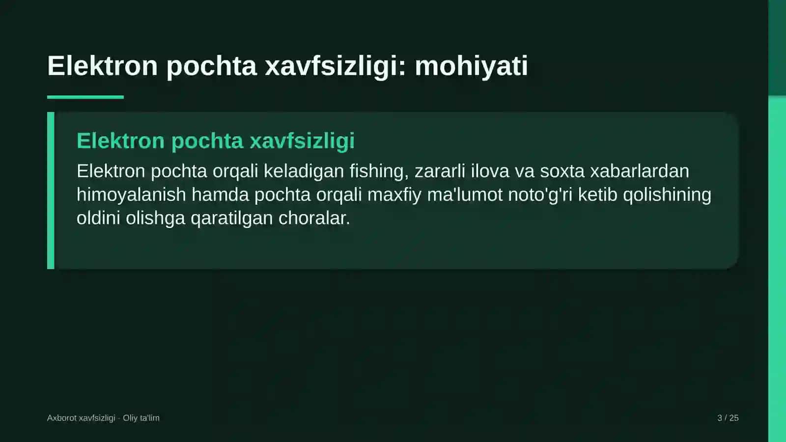 meva sabzavot savdosida elektron pochta xavfsizligi 4148 3