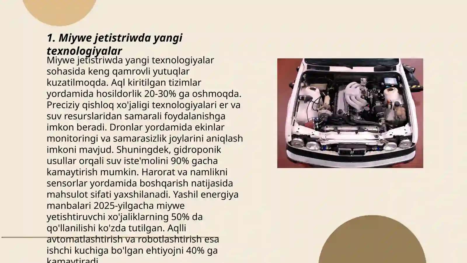 Miywe jetistriw hám jiynap aliwda 3