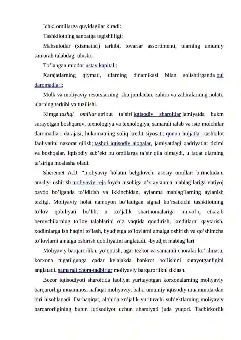 KORXONANI MOLIYAVIY BARQARORLIGINI TAHLILI 3