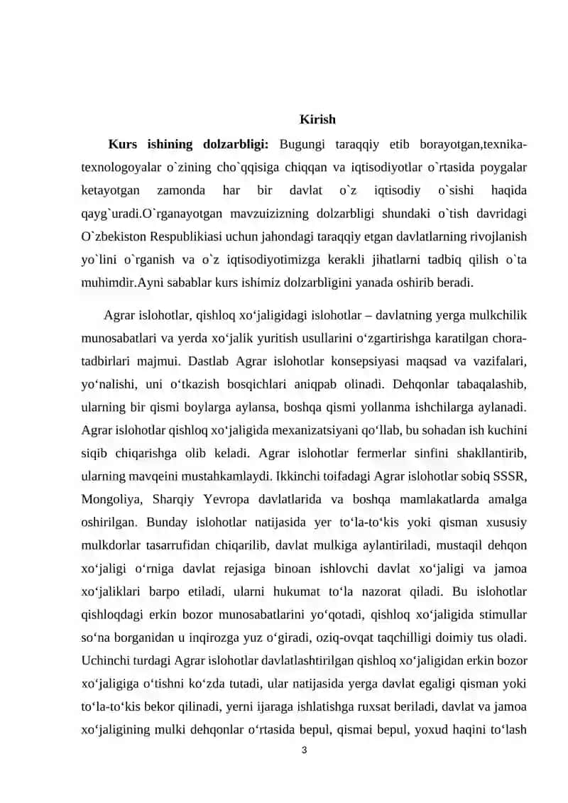 Agrar soha va uning rivojidagi muammolar 3