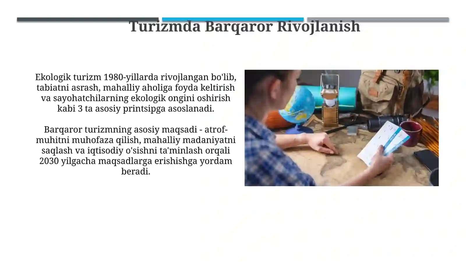 Turizm; nazariy va amaliy fanga kirish 3