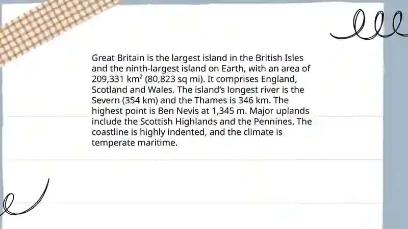Geography of Great Britain 3