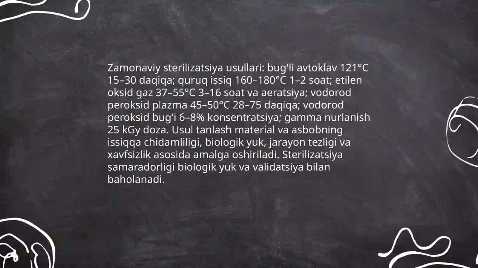 Zamonaviy sterilizatsiya usullari 3