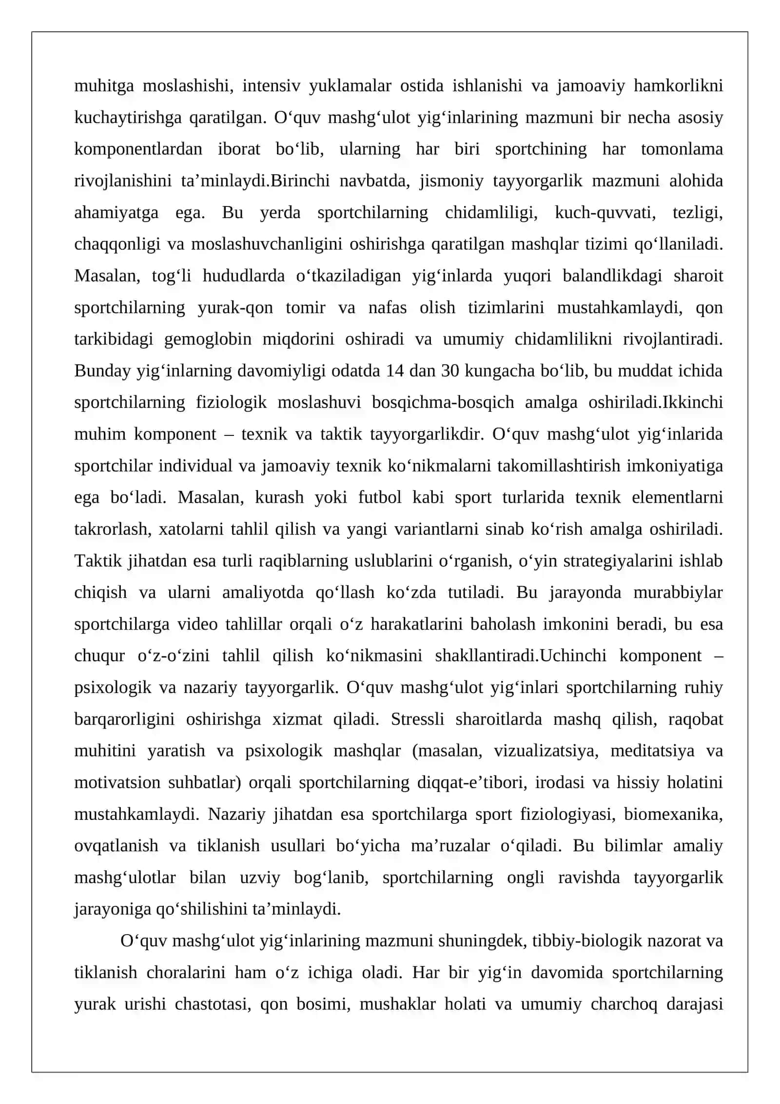 O‘quv mashg‘ulot yig‘inlari o‘tkazish zarurligi 3