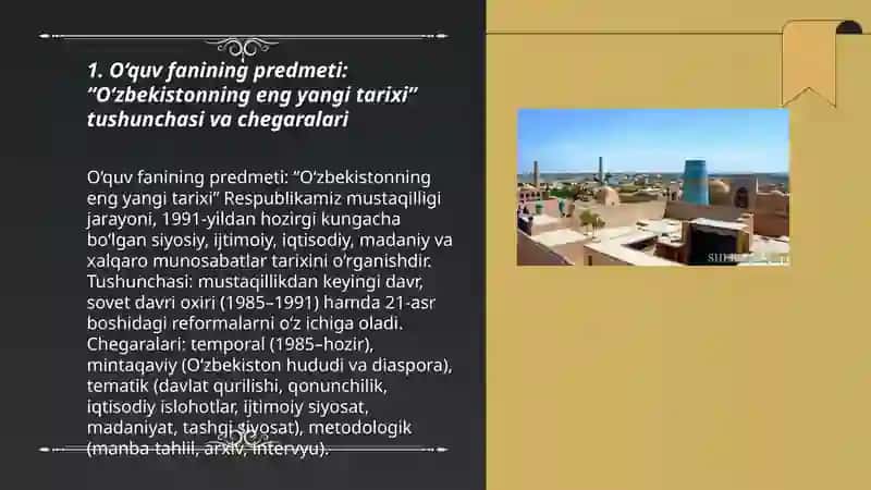 O‘zbekistonning eng yangi tarixi 3