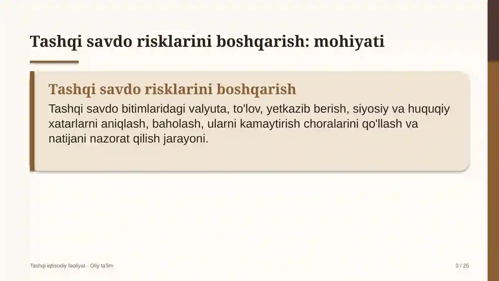 Daryo transportida tashqi savdo risklarini boshqarish 3