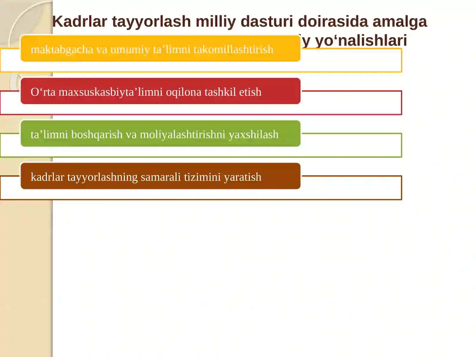 DAVLAT BYUDJETINING TA’LIM TIZIMI XARAJATLARI 3