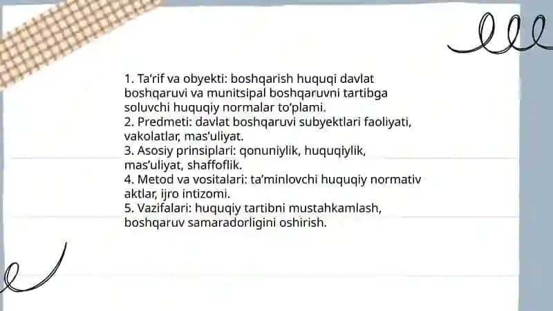 Boshqarishning huquqiy asoslari 3