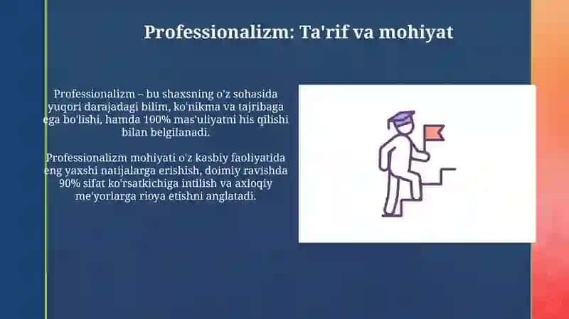 Professionalizm "akme" ning turi sifatida 3