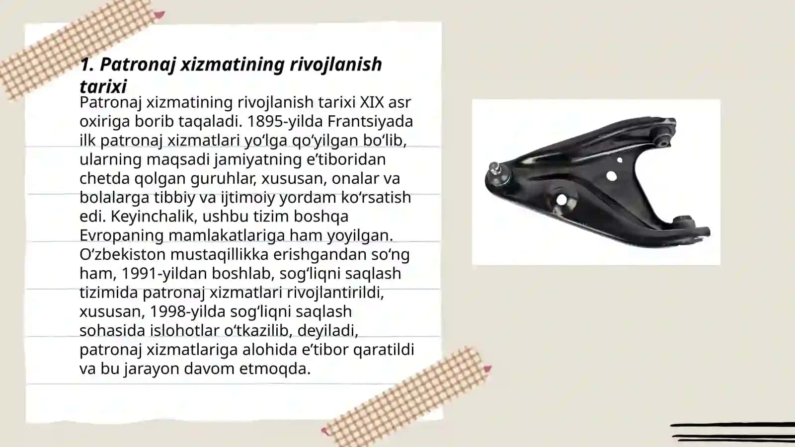 Patronaj xizmatining universal progressiv modeli 3