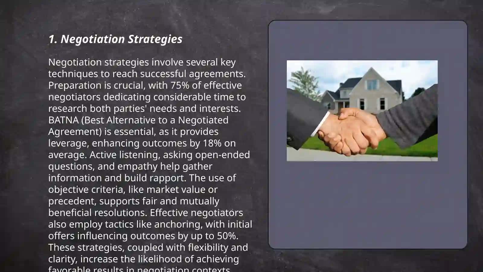 Negotiation Strategies 3