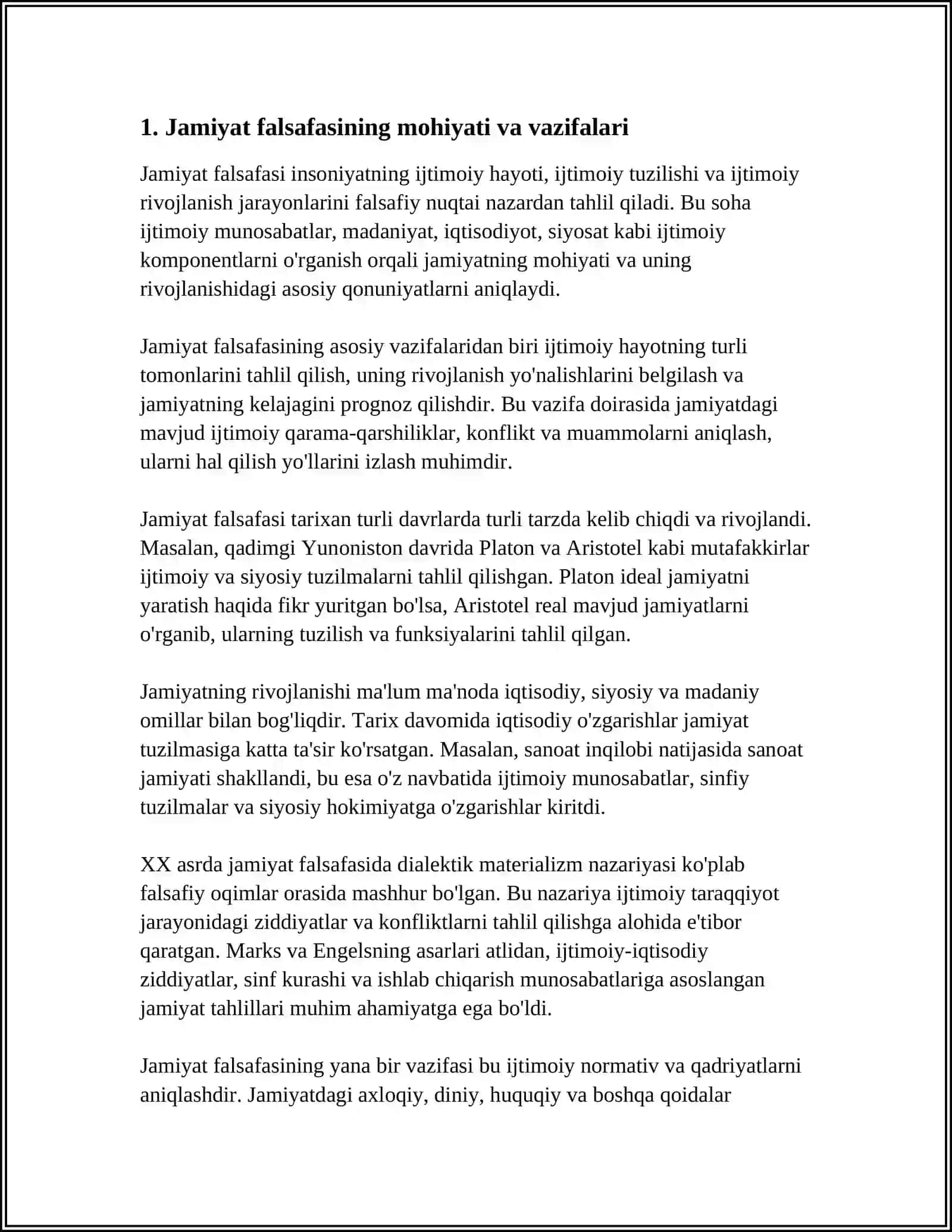 JAMIYAT FALSAFASI 3