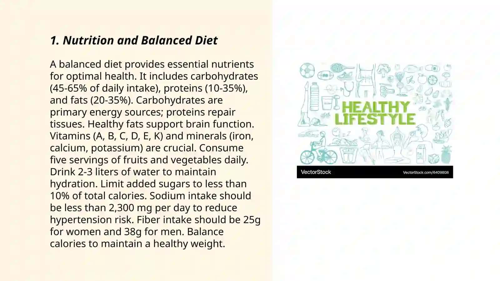 Healthy lifesytle 3