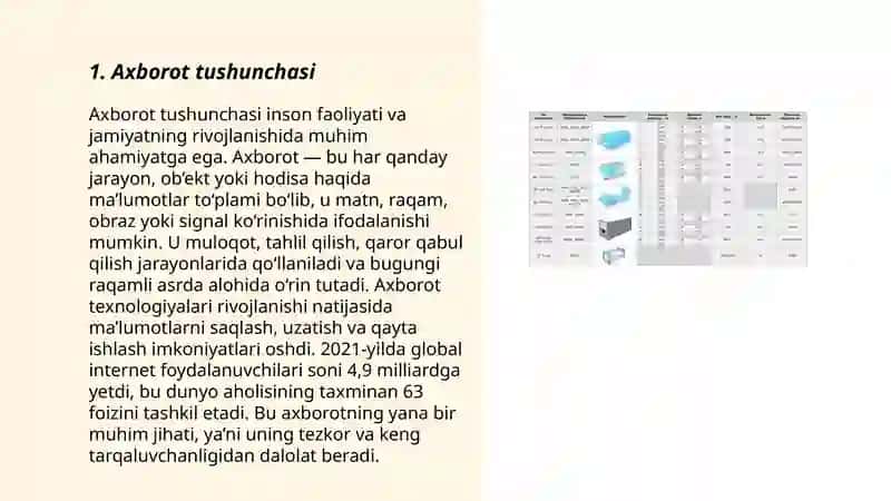 Axborot tushunchasi 3