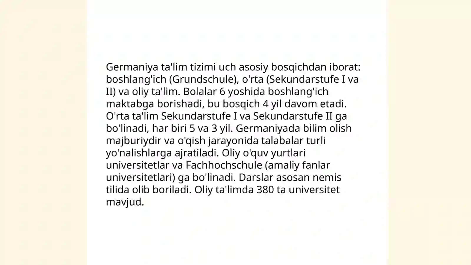 Germaniyada boshlangʻich taʼlim 3