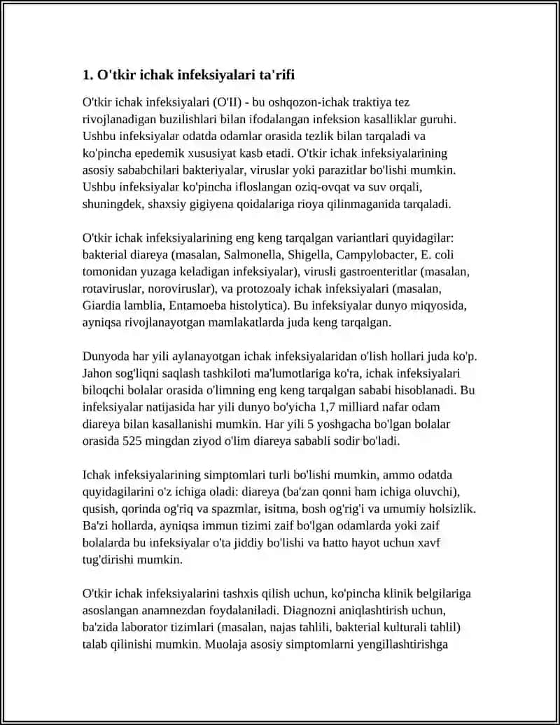 O'TKIR ICHAK INFEKSIYALARI 3