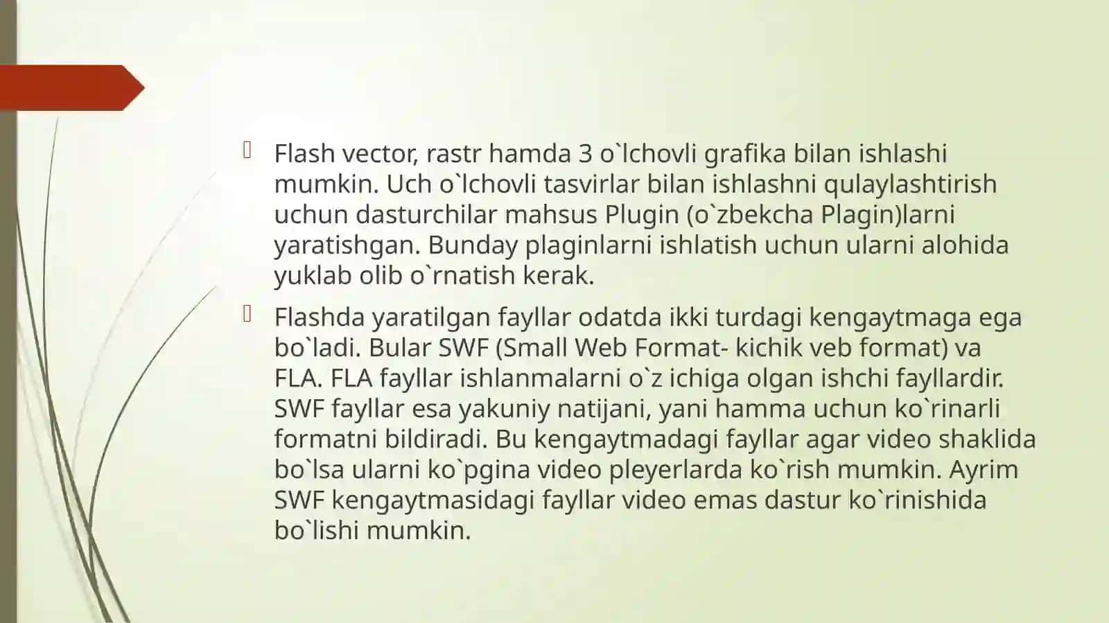 Animatsiya yaratishning amaliy paketlari 3