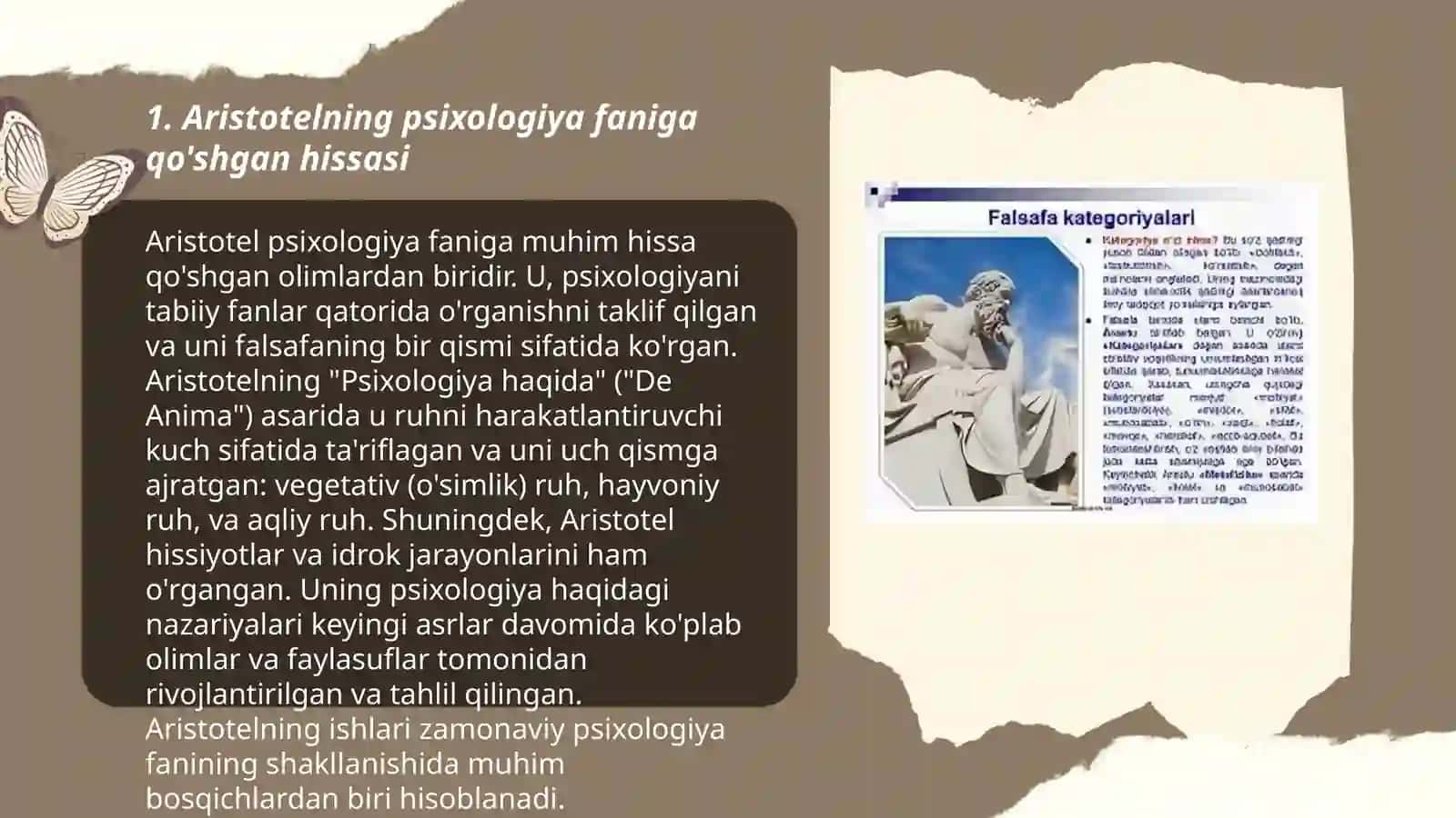 Aristotelning psixologiya faniga doir qarashlari 3