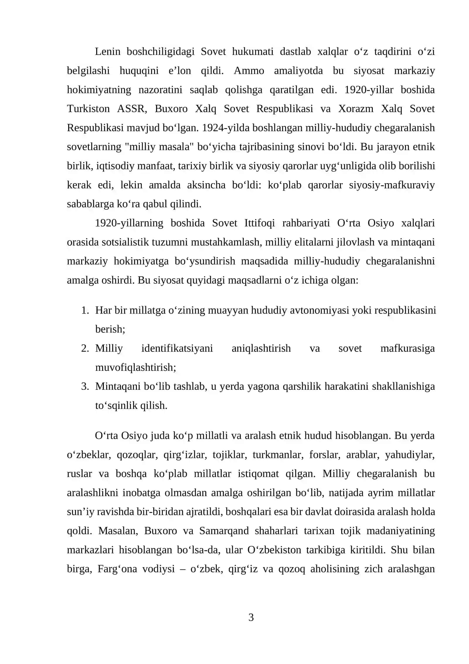 O‘rta Osiyoda milliy hududiy chegaralanish 3