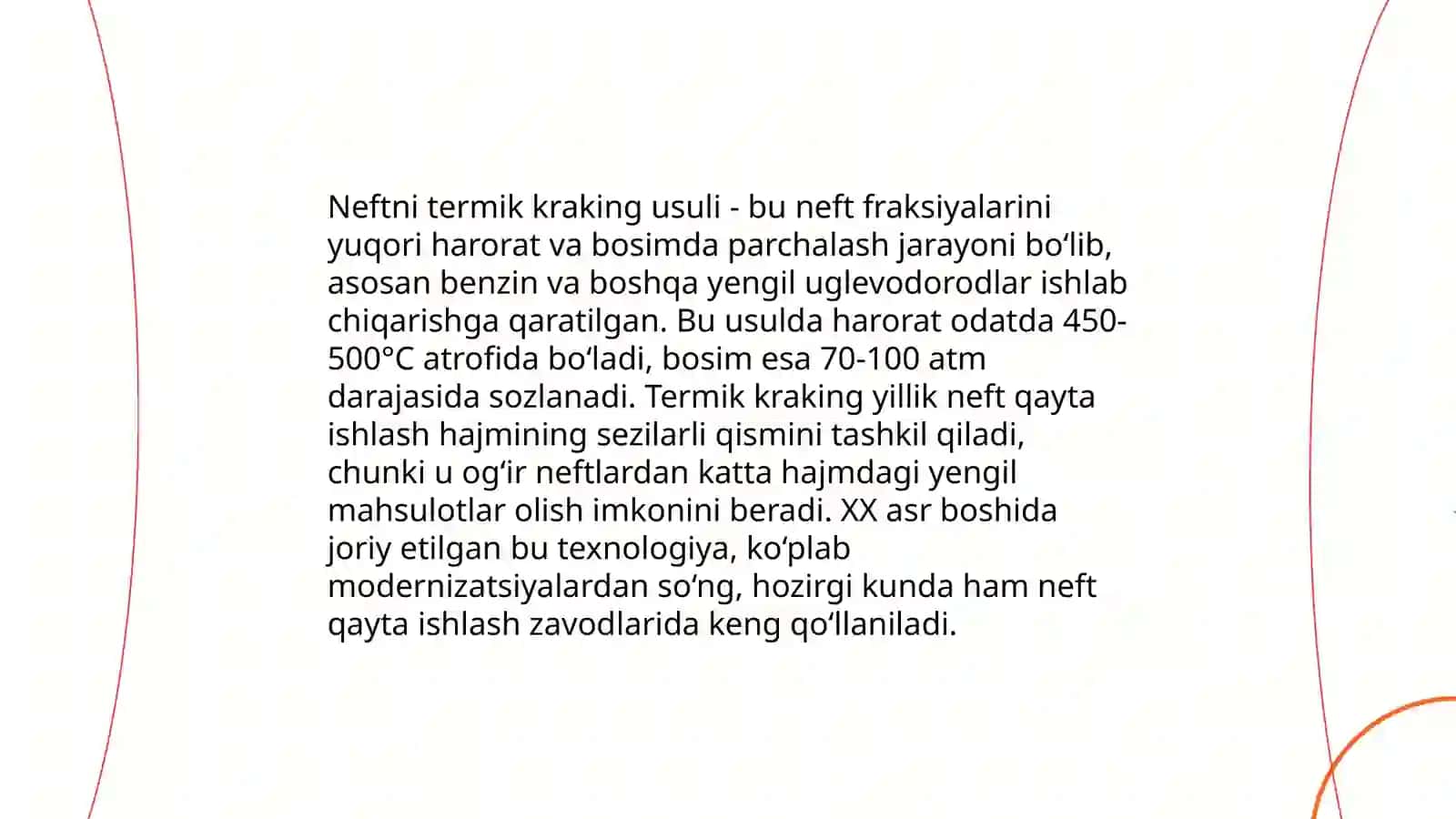 Neftni qayta ishlashning termik jarayonlari 3