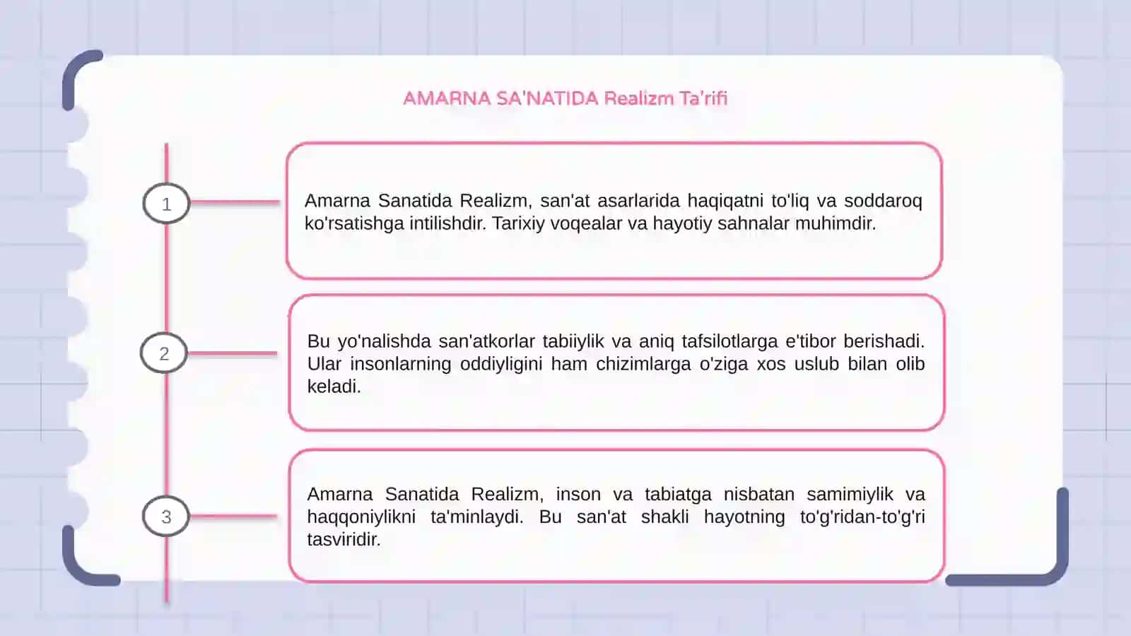 AMARNA SA'NATIDA REALIZM 3