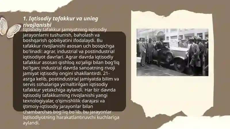 aniq dunyodagi iqtisodiy qarashlar 3