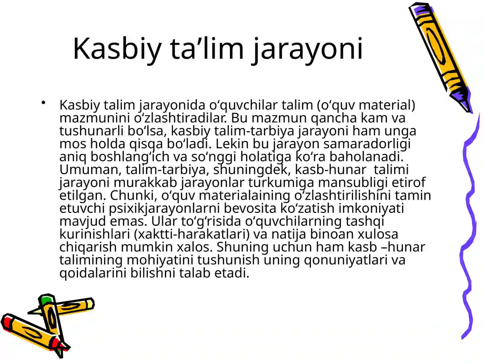 O’rta maxsus kasb-hunar ta’lim mazmuni 3