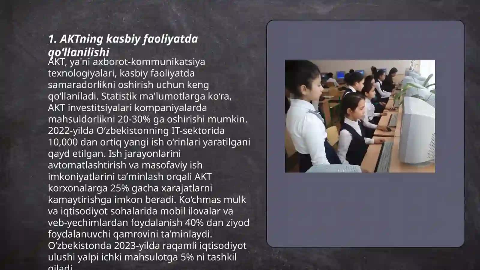 AKTning kasbiy faoliyatda qo‘llanilishi 3