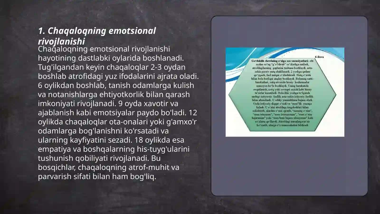 Chaqaloqlik davrining psixologik xususiyatlari 3