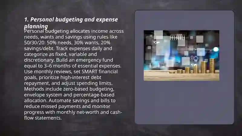 Personal Budgeting and Expense Planning Guide 3