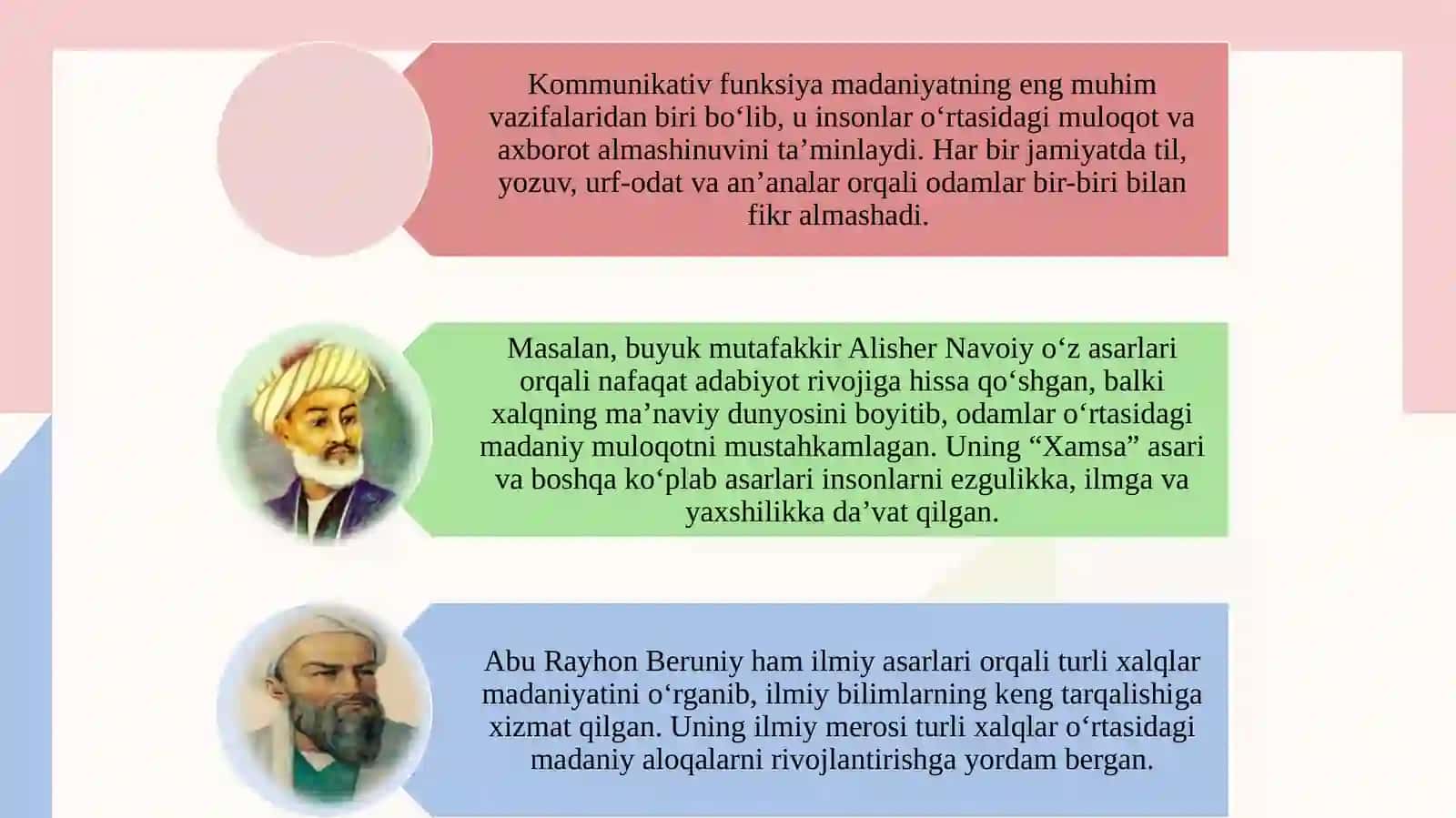 Madaniyat tushunchasi, uning tuzilishi va funksiyalari 3