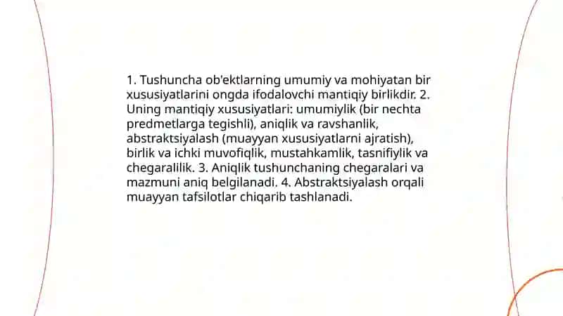 Tushunchalarning paydo bolishining mantiqiy usullari 3