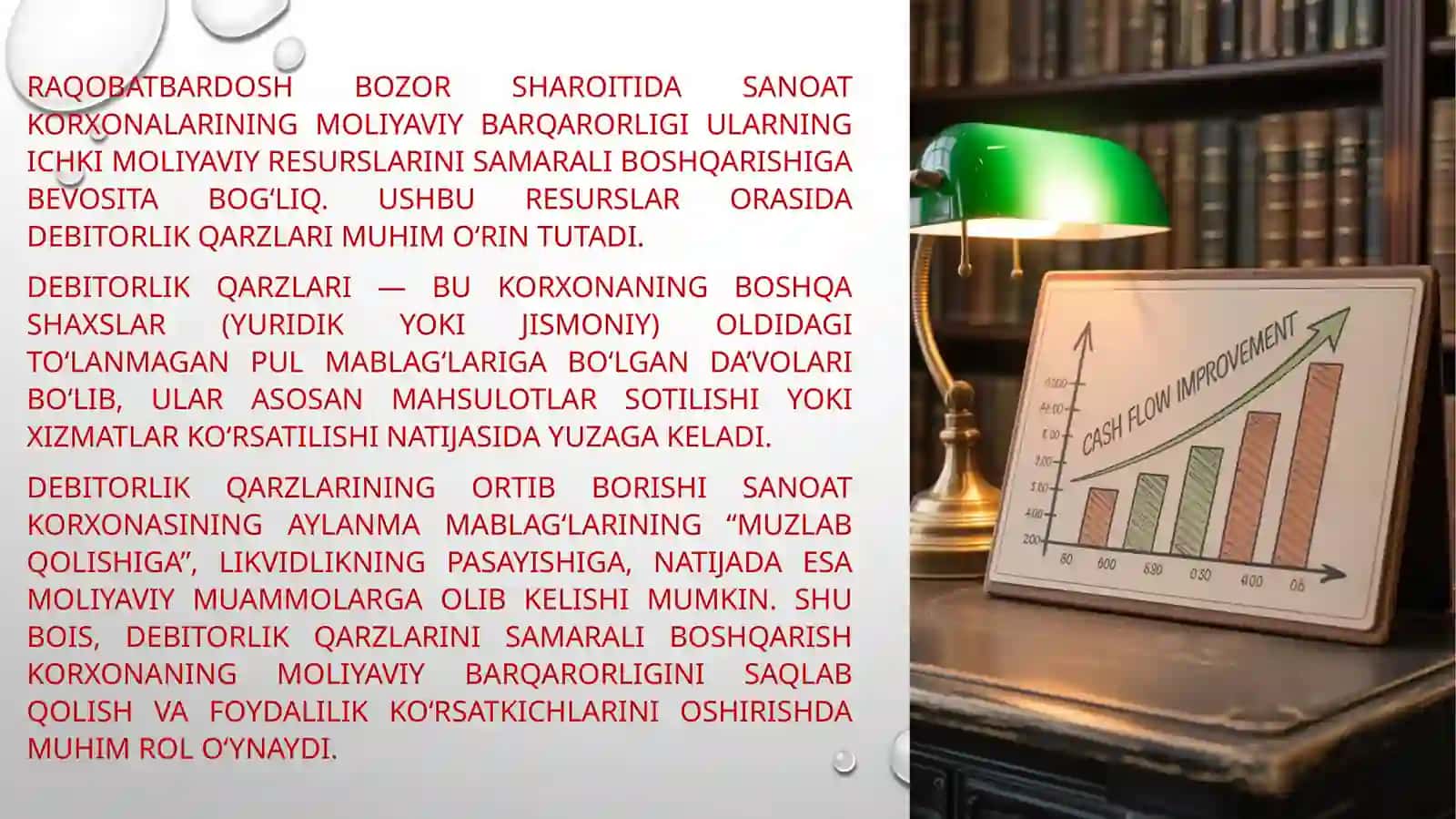 Sanoat korxonasining debitorlik qarzlarini boshqarish 3