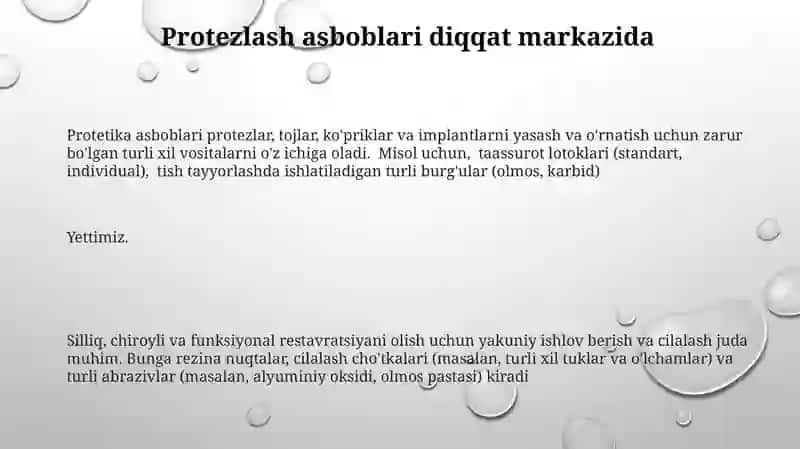 Tishlarni charxlashda ishlatiladigan asboblar 3