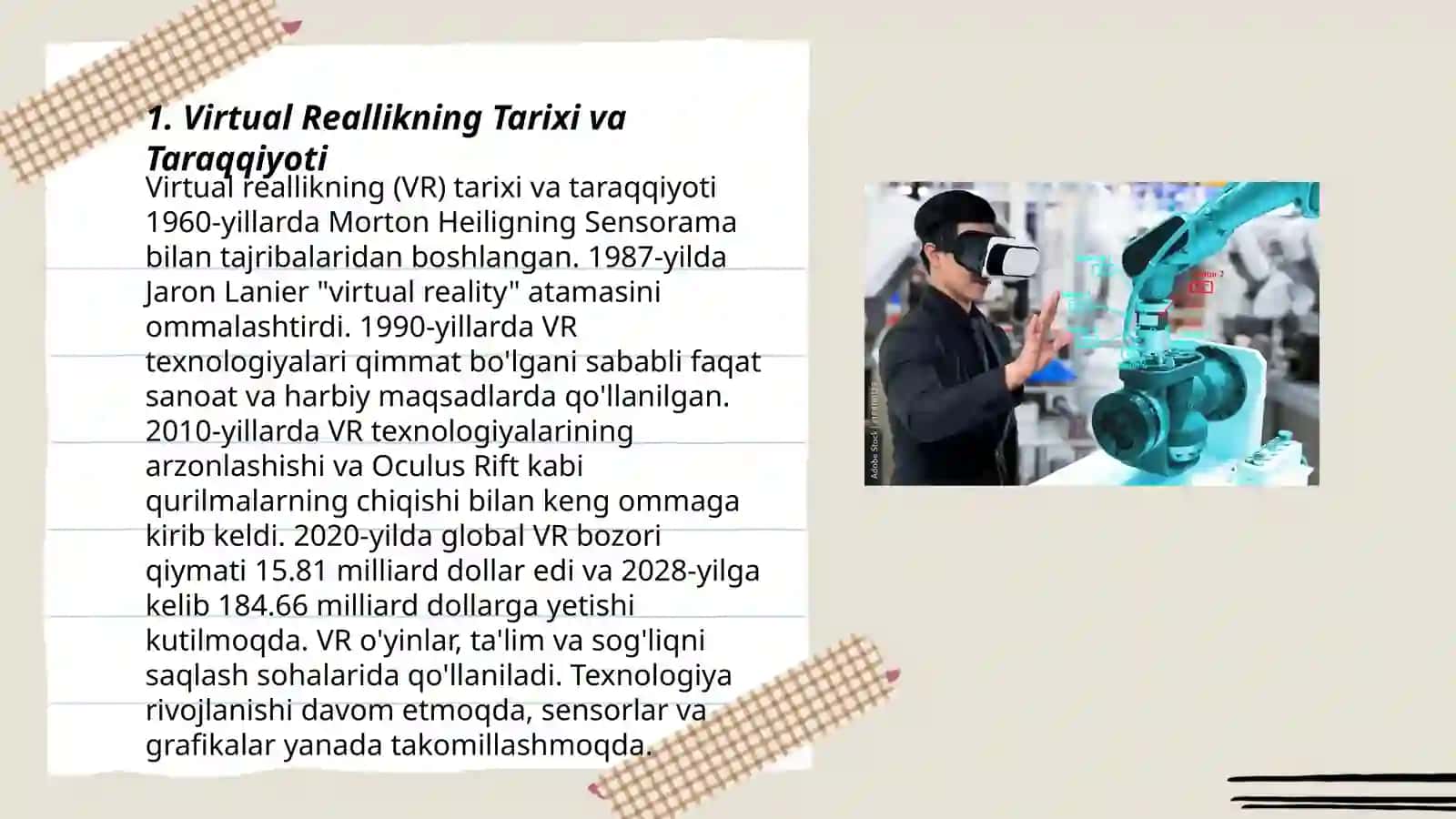 VR texnologiyalar 3
